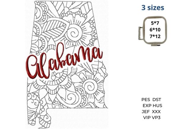 A Craft Fair Must-Have: The Alabama State Embroidery
