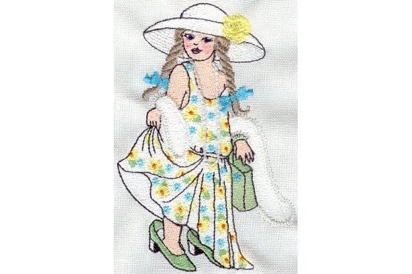 A Designer's Review: Dressup Girl Embroidery for Holiday Projects