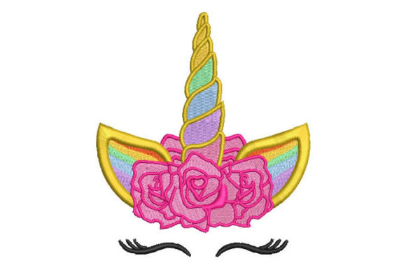 A Designer's Review of the Adorable Unicorn with Roses Embroidery