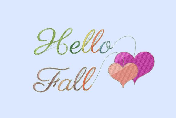 A Designer's Review of the Hello Fall Embroidery Design for Business Merch