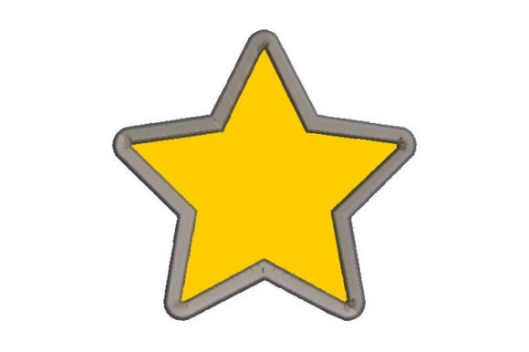 A Five-Pointed Star for Classic, Bright Embellishment