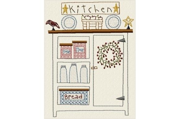 A Practical Review of the Prim Kitchen Embroidery Design