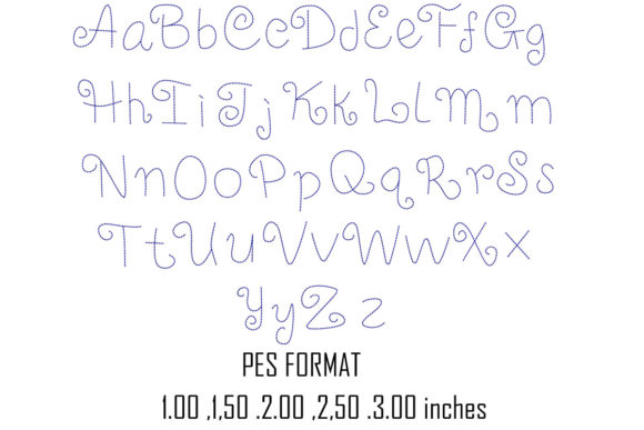 A Quirky, Creative Alphabet Embroidery Font for Handmade Products