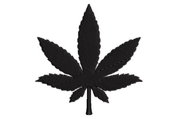 A Review of Hippie Marijuana Leaf Embroidery for Boutique Apparel