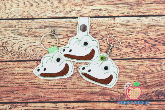 Alligator ITH Keyfob Design: A Holiday Season Gem