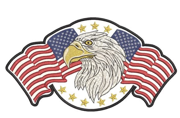 American Flag and Eagle Embroidery Review: A Designer's Perspective