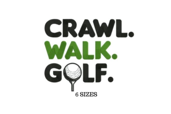 Craw Walk Golf: A Professional’s Take on This Sports Embroidery Design