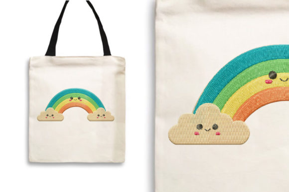 Cute Rainbow in the Sky: A Professional Design Review