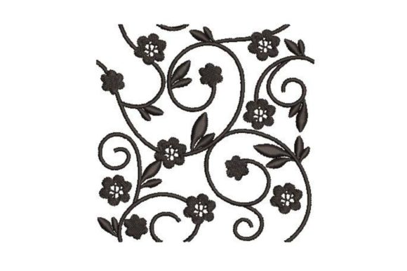Embroidering Elegance: A Designer's Look at Flower Vine