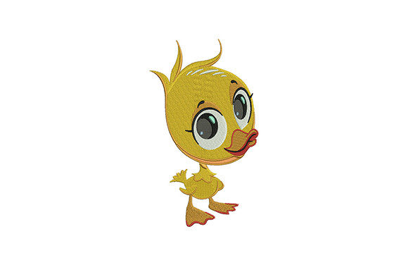 Professional Review: Yellow Baby Duck Embroidery for Business