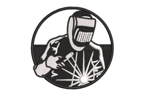 Welder Embroidery: A Bold Design for Gifted Hands